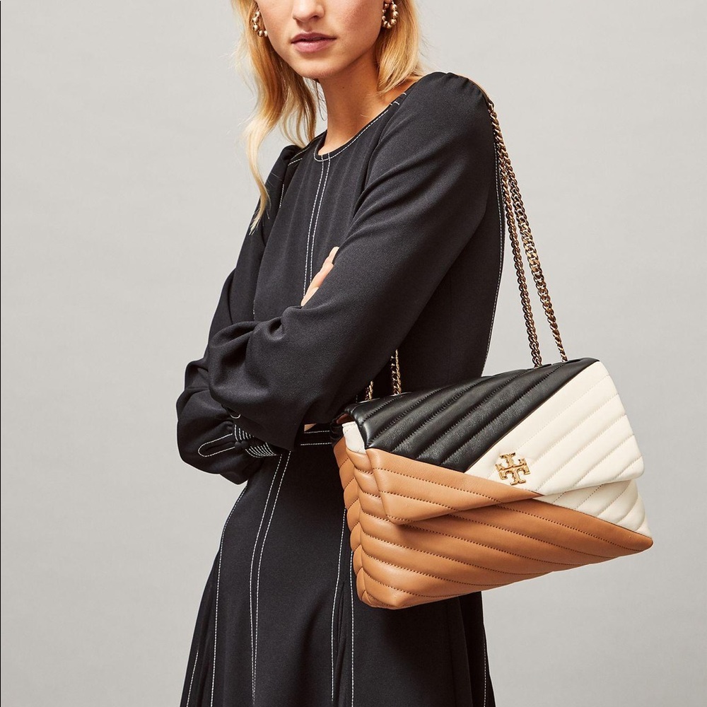 Tory Burch Kira Chevron Convertible Shoulder Bag